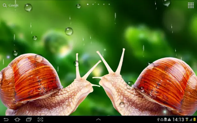 Rain Live Wallpaper android App screenshot 0